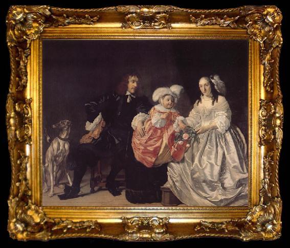 framed  Bartholomeus van der Helst Family Portrait, ta009-2
